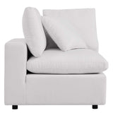Commix Overstuffed Outdoor Patio Corner Chair - BUILDMYPLACE
