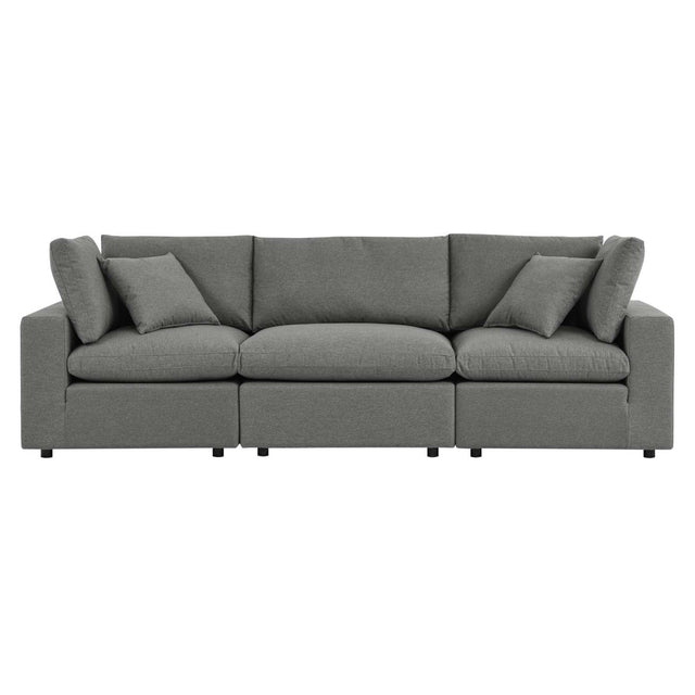 Commix Overstuffed Outdoor Patio Sofa - BUILDMYPLACE