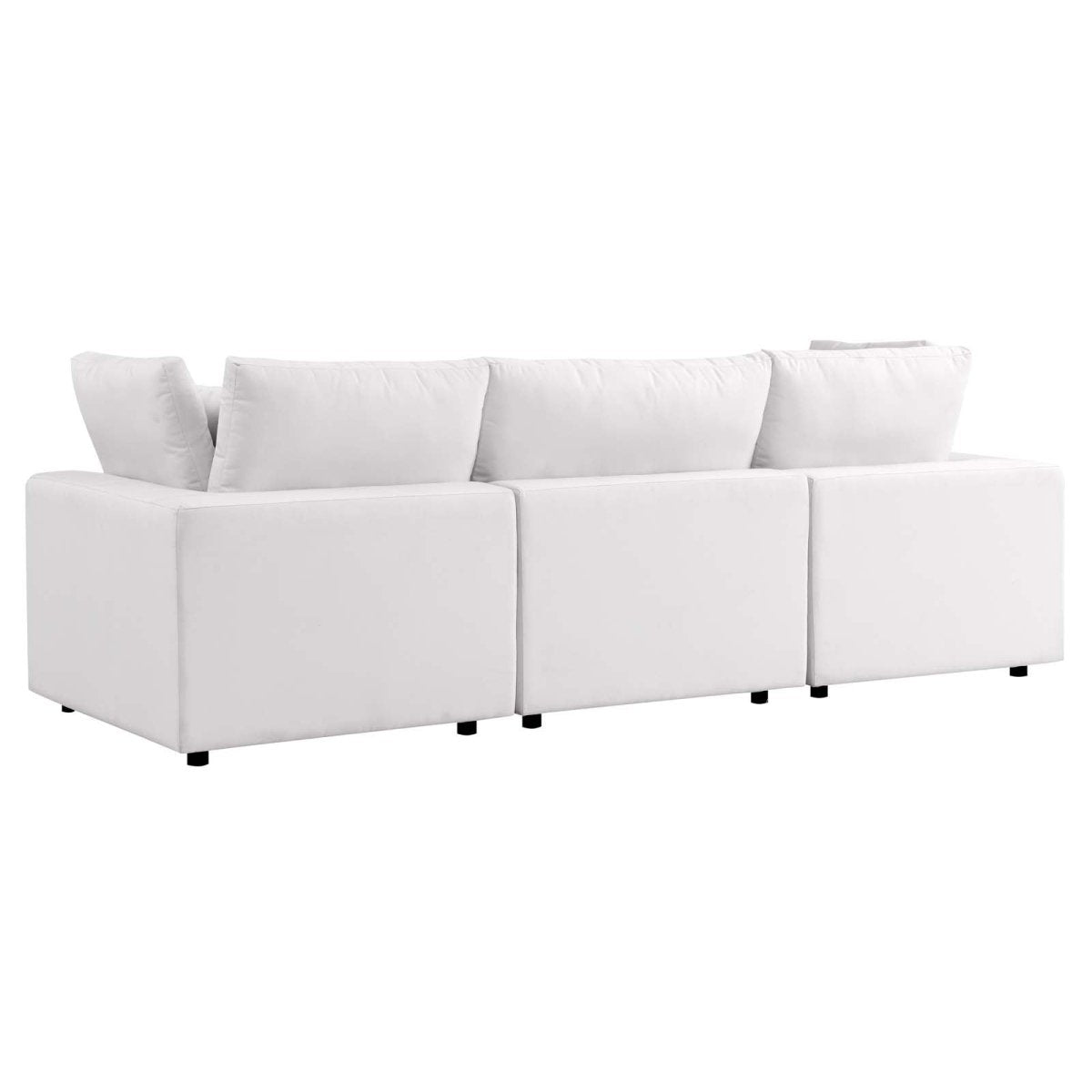 Commix Overstuffed Outdoor Patio Sofa - BUILDMYPLACE