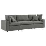Commix Overstuffed Outdoor Patio Sofa - BUILDMYPLACE