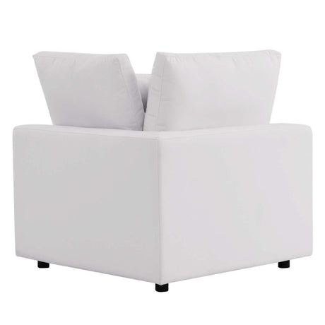 Commix Overstuffed Outdoor Patio Sofa - BUILDMYPLACE