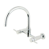Concord 8 - Inch Centerset Wall Mount Kitchen Faucet - BUILDMYPLACE
