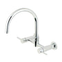 Concord 8 - Inch Centerset Wall Mount Kitchen Faucet - BUILDMYPLACE