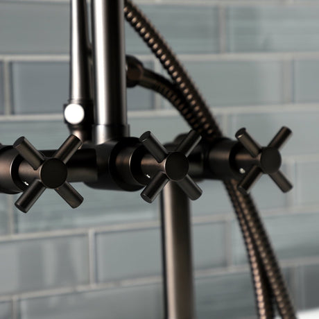 Concord Deck Mount Clawfoot Tub Faucet - BUILDMYPLACE