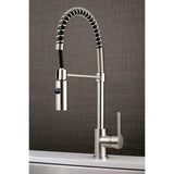Concord Single - Handle Modern Pull - Down Kitchen Faucet - BUILDMYPLACE