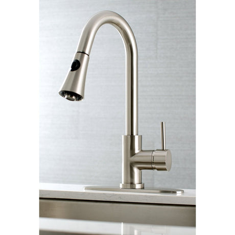 Concord Single - Handle Pull - Down Kitchen Faucet - BUILDMYPLACE