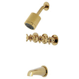 Concord Three Handle Tub And Shower Faucet - BUILDMYPLACE