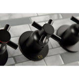 Concord Three Handle Tub And Shower Faucet - BUILDMYPLACE