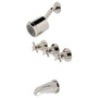 Concord Three Handle Tub And Shower Faucet - BUILDMYPLACE