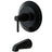 Concord Tub & Shower Faucet In Metal Lever Handle - BUILDMYPLACE