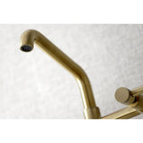 Concord Two Handle Wall Mount Kitchen Faucet - BUILDMYPLACE