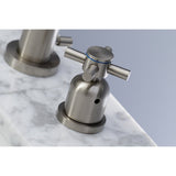 Concord Widespread Modern Bathroom Faucet - BUILDMYPLACE