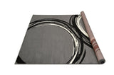 Contempo - 44 Area Rugs Rectangle Gray 5 - X - 7 - BUILDMYPLACE