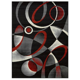 Contempo 45 Area Rugs Fireball Rectangle 5 - X - 7 - BUILDMYPLACE