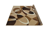 Contempo - 45 Area Rugs Rectangle Latte 5 - X - 7 - BUILDMYPLACE