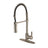 Continental Single - Handle Pull Down Kitchen Faucet - BUILDMYPLACE
