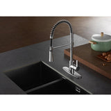 Continental Single - Handle Pull Down Kitchen Faucet - BUILDMYPLACE