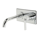 Continental Single - Handle Wall Mount Bathroom Faucet - BUILDMYPLACE