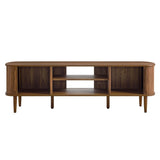 Contour 63" Wood TV Stand - BUILDMYPLACE