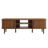 Contour 63" Wood TV Stand - BUILDMYPLACE