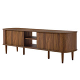 Contour 63" Wood TV Stand - BUILDMYPLACE