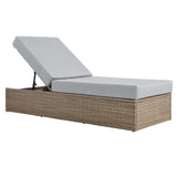 Convene Outdoor Patio Chaise Lounge Chair - BUILDMYPLACE