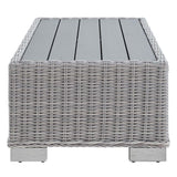 Conway 32" Outdoor Patio Wicker Rattan Coffee Table - BUILDMYPLACE