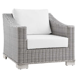 Conway Outdoor Patio Wicker Rattan Armchair - BUILDMYPLACE