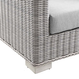 Conway Outdoor Patio Wicker Rattan Armchair - BUILDMYPLACE