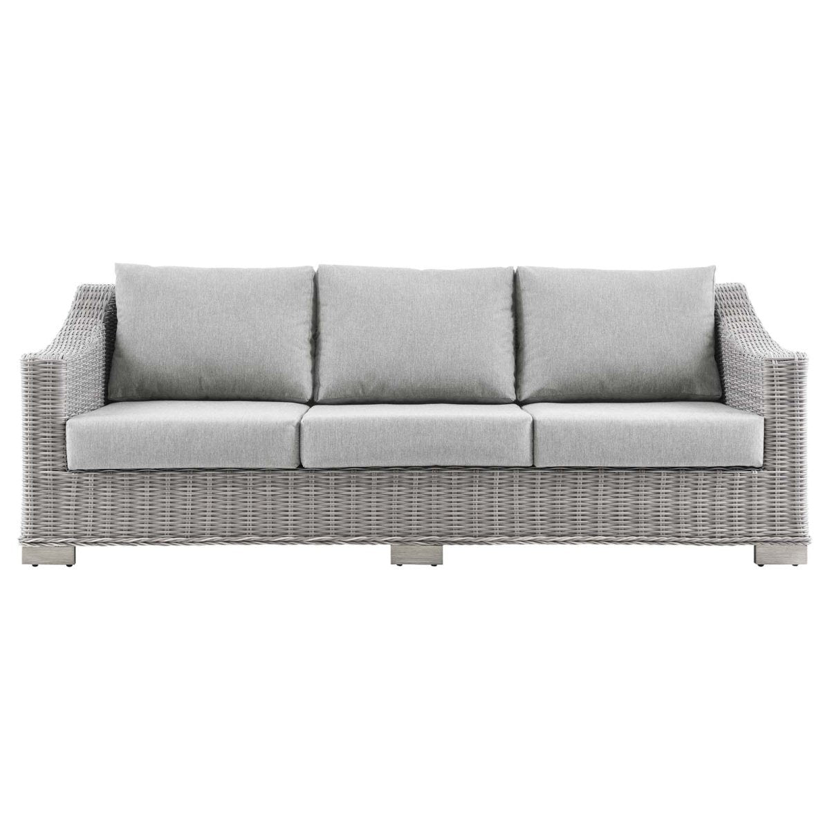 Conway Outdoor Patio Wicker Rattan Sofa - BUILDMYPLACE