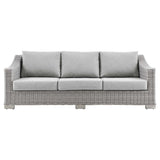 Conway Outdoor Patio Wicker Rattan Sofa - BUILDMYPLACE