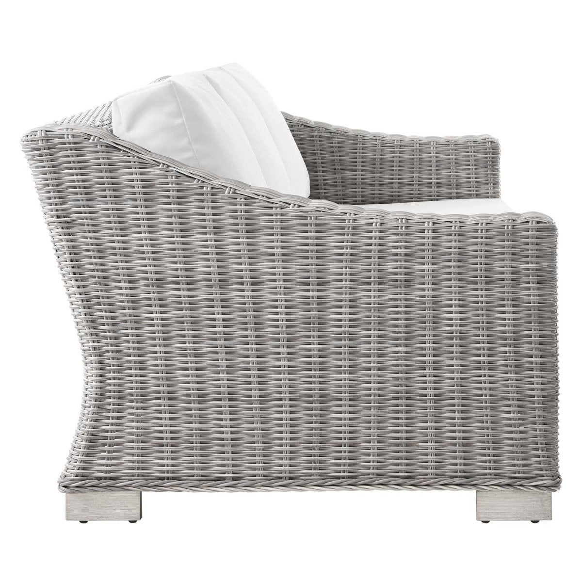Conway Outdoor Patio Wicker Rattan Sofa - BUILDMYPLACE