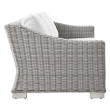 Conway Outdoor Patio Wicker Rattan Sofa - BUILDMYPLACE