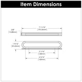 Corsa Collection - Belwith Keeler - Pull, 128mm & 160mm C/C | B078786 - BUILDMYPLACE