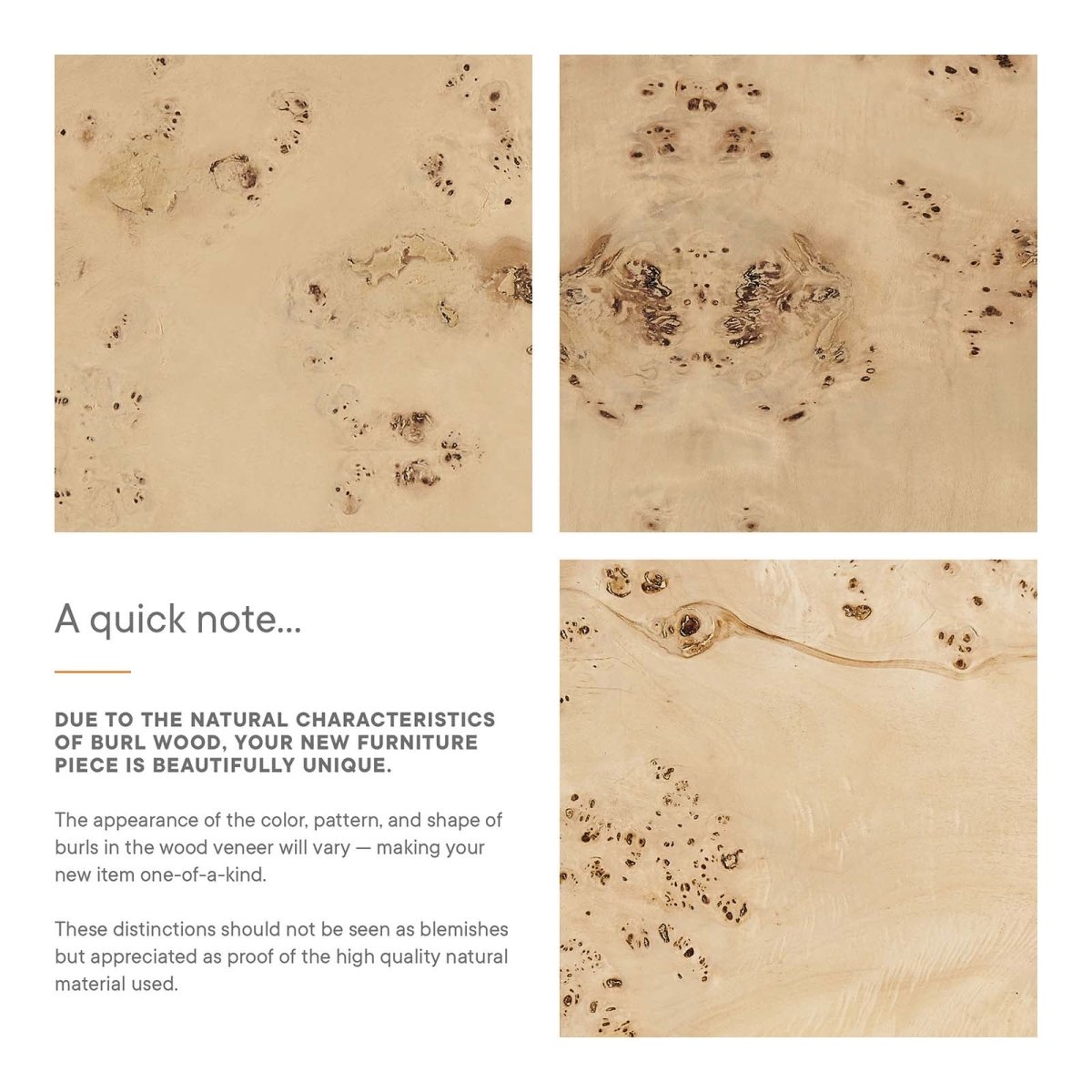 Cosmos 16" Round Burl Wood Side Table - BUILDMYPLACE