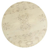 Cosmos 35" Round Burl Wood Coffee Table - BUILDMYPLACE