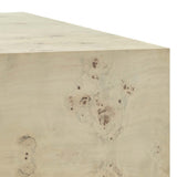 Cosmos 36" Square Burl Wood Coffee Table - BUILDMYPLACE