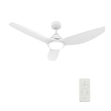 CRANSTON 52 inch 3 - Blade Smart Ceiling Fan with LED Light & Remote - LEDMyPlace
