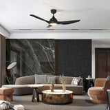 CRANSTON 52 inch 3 - Blade Smart Ceiling Fan with LED Light & Remote - LEDMyPlace