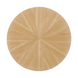 Crossroads 24" Round Wood Side Table - BUILDMYPLACE