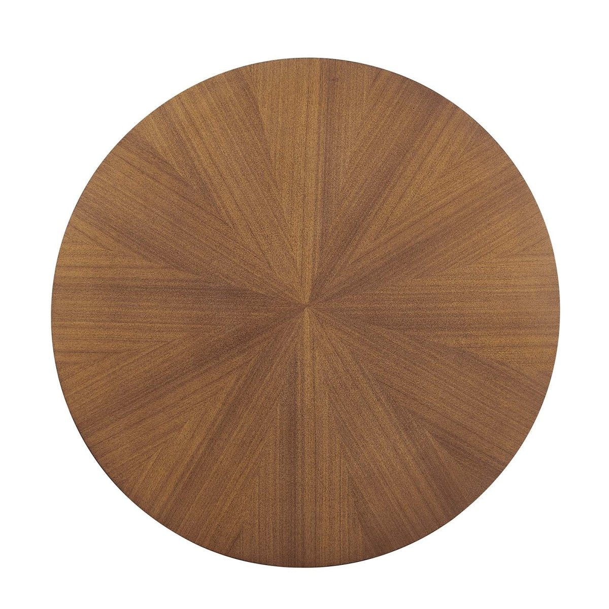 Crossroads Round Wood Coffee Table - BUILDMYPLACE