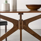 Crossroads Wood Dining Table - BUILDMYPLACE