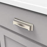 Cup Cabinet Pulls 3 Inch & 3 - 3/4 Inch (96mm) Center to Center - Hickory Hardware - Studio Collection - BUILDMYPLACE