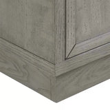 Denton 30 In. Freestanding Solid Wood Bathroom Vanity With Calacatta Quartz Sink Top with 4 In. Backsplash in Nature Elm Finish - BUILDMYPLACE