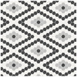 Diamond Soho Midnight Blend Matte Glazed Porcelain Mosaic - BUILDMYPLACE