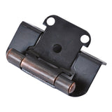 Door Hinge Semi - Concealed 1/2 Inch Overlay Face Frame Part Wrap Self - Close (2 Hinges/Per Pack) - Hickory Hardware - BUILDMYPLACE