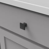 Door Knob 1 - 1/4 Inch Square - Bridges Collection - BUILDMYPLACE