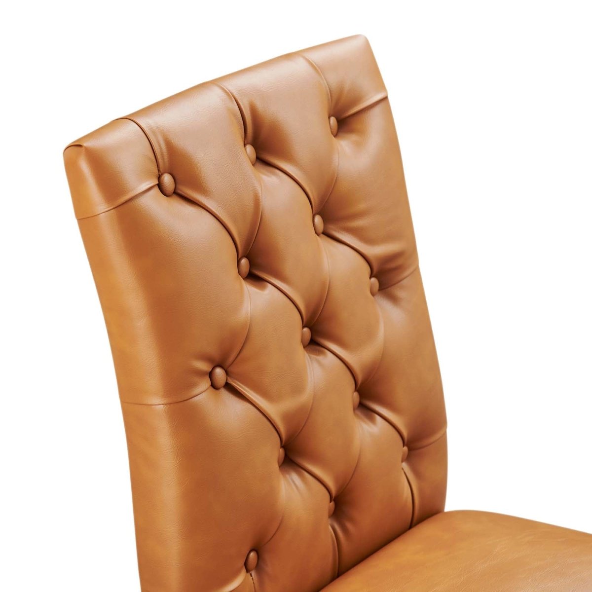 Duchess Dining Chair Vinyl Set of 2 - BUILDMYPLACE