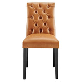 Duchess Dining Chair Vinyl Set of 2 - BUILDMYPLACE