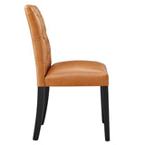 Duchess Dining Chair Vinyl Set of 2 - BUILDMYPLACE